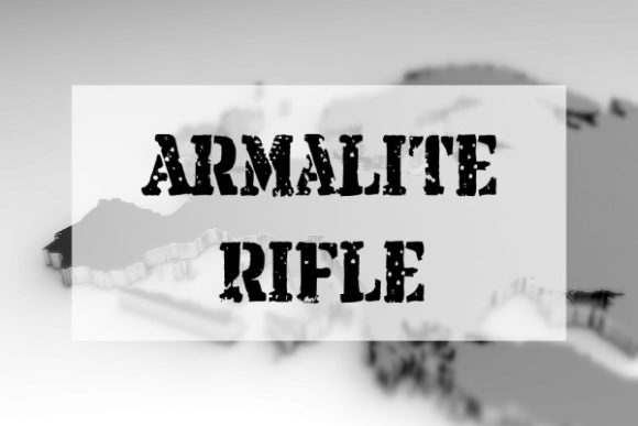 Armalite Rifle: A Vintage Display Typeface for Modern Design