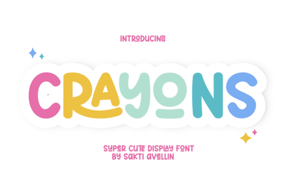 Crayons: A Typeface That Brings Whimsical Charm to Every Design