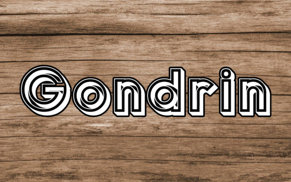 Discover Gondrin: A Display Font with a Futuristic Edge