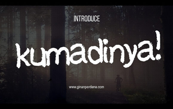 Discovering Kumadinya: A Font That Adds Quirky Character