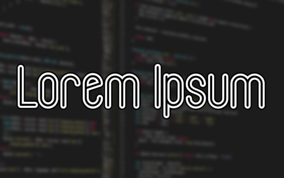 Discovering the Creative Edge of Lorem Ipsum Typography