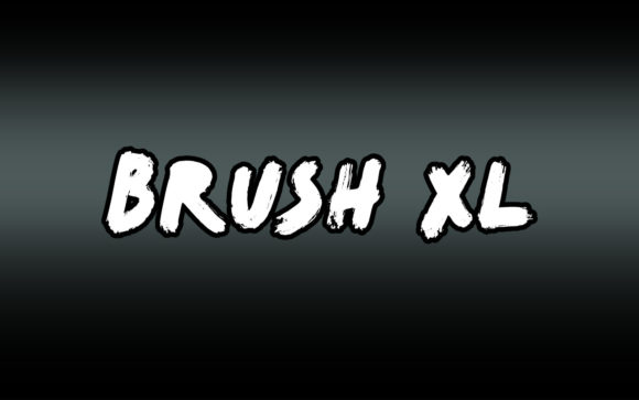 Title Brush XL: A Display Font for Bold and Creative Projects